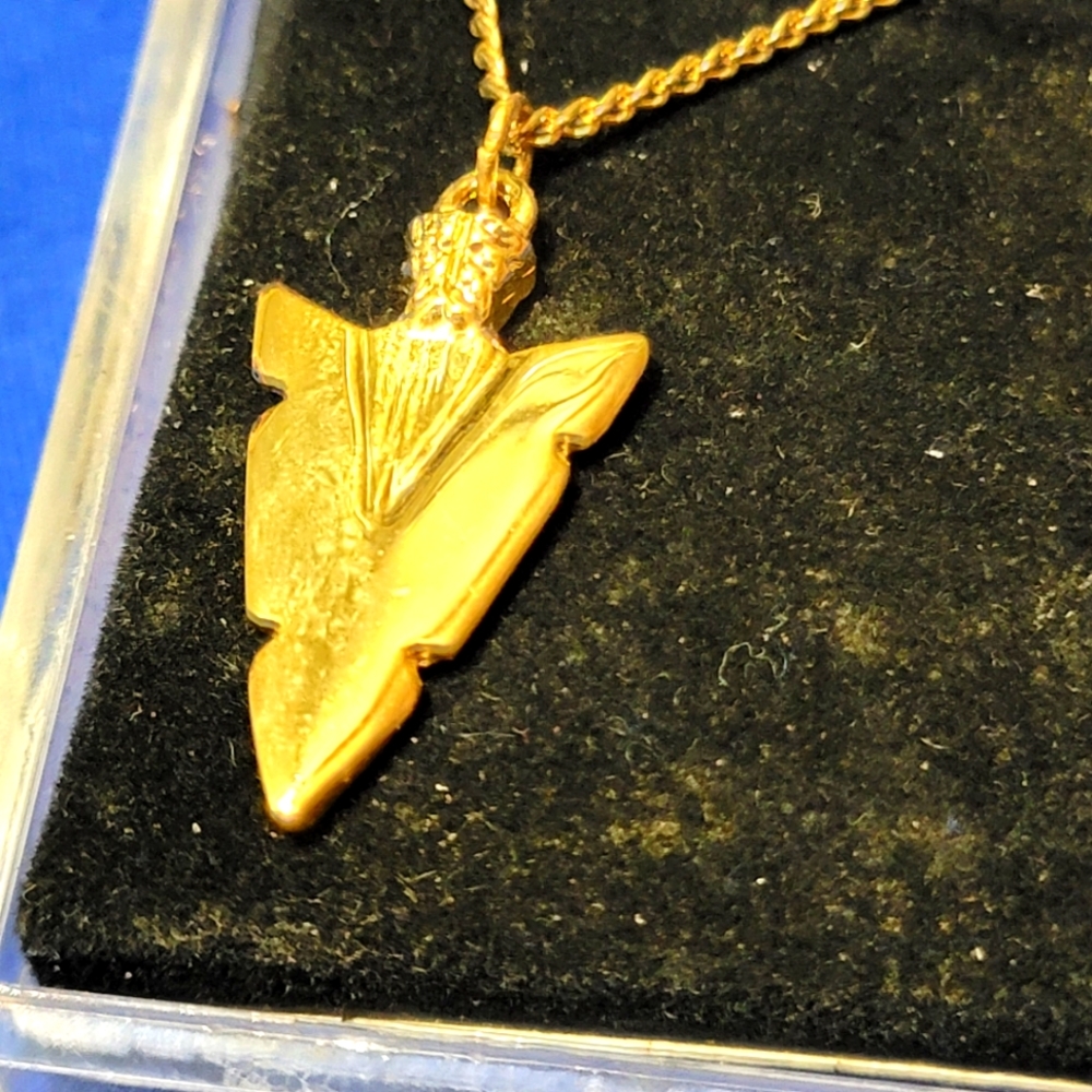 Gold necklace